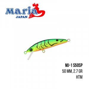 Воблер Maria MJ-1 S50SP (50mm 2,7g) - магазин Fishingstock