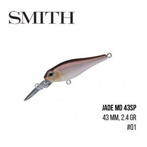 Воблер Smith Jade MD 43SP (43mm, 2,4g)  - магазин Fishingstock