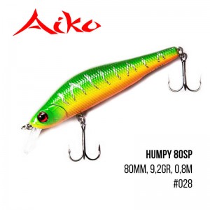 Воблер Aiko Humpy 80SP (80mm, 9,2gr, 0,8m) - магазин Fishingstock