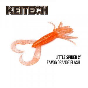 Приманка Keitech Little Spider 2" (8 шт) - магазин Fishingstock