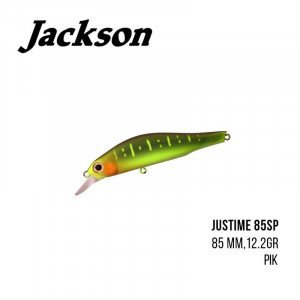 Воблер Jackson Justime 85SP (85mm, 12.2g) - магазин Fishingstock