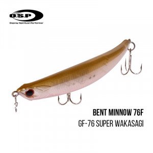 Воблер O.S.P Bent Minnow 76F (76 mm, 4,3 gr) - магазин Fishingstock
