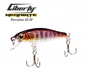 Воблер Megabite  Piccolino 40 SP (40 мм, 2,6 гр, 0,3 m) - магазин Fishingstock