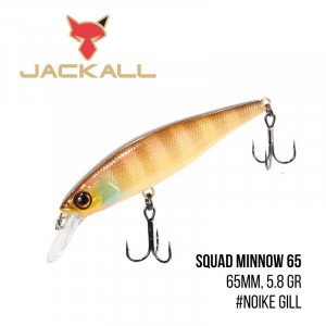 Воблер Jackall Squad Minnow 65SP (65mm, 5.8 gr) - магазин Fishingstock