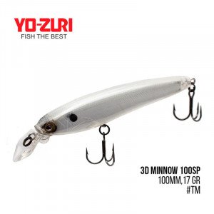 Воблер Yo-Zuri 3D Minnow 100SP (100mm, 17 gr, 1,8 m) - магазин Fishingstock