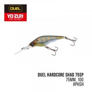 Воблер Duel Hardcore Shad 75SP (75mm, 10g,) - магазин Fishingstock