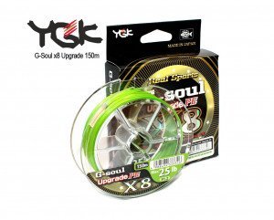 Шнур плетений YGK G-Soul x8 Upgrade 150m 