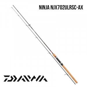 Вудлище  Daiwa Ninja NJX702ULRSC-AX 2.1m 3-15gr