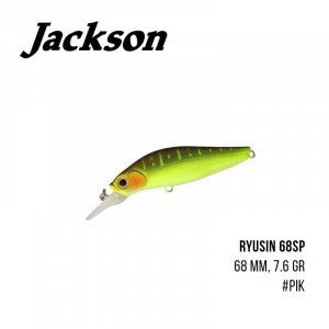 Воблер Jackson Ryusin 68SP (68mm, 7.6g) - магазин Fishingstock