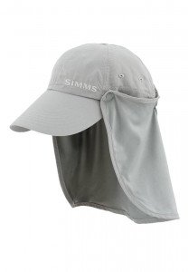 Кепка Simms Bugstopper Sunshield Hat Smoke - фото