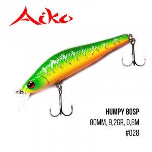 Воблер Aiko Humpy 80SP (80mm, 9,2gr, 0,8m) - магазин Fishingstock