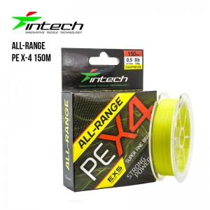 Шнур плетений  Intech All-Range PE X-4 150m