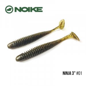 Приманка Noike NINJA 3" (9шт) - магазин Fishingstock