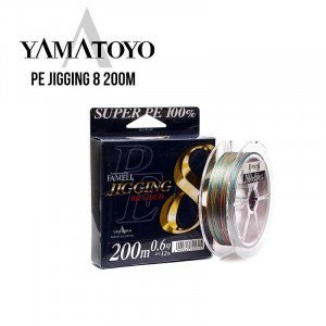 Шнур плетений Yamatoyo PE Jigging 8 200m  