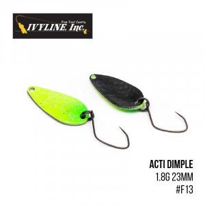 Блешня  Ivyline Acti Dimple 1.8g 23mm - магазин Fishingstock