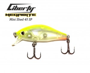 Воблер Megabite  Mini Shad 45 SP (45 мм, 4,3 гр, 0,5 m) - магазин Fishingstock