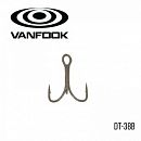 Гачок Vanfook потрійний DT-38B Fusso Black