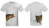 Футболка Simms Stidham Jumping Rainbow SS White