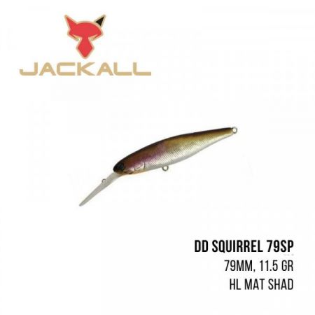 Jackall DD Squirrel 79SP