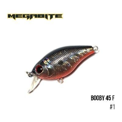 Воблер Megabite  Booby 45 F (45 мм, 6,7 гр, 0.5 m)