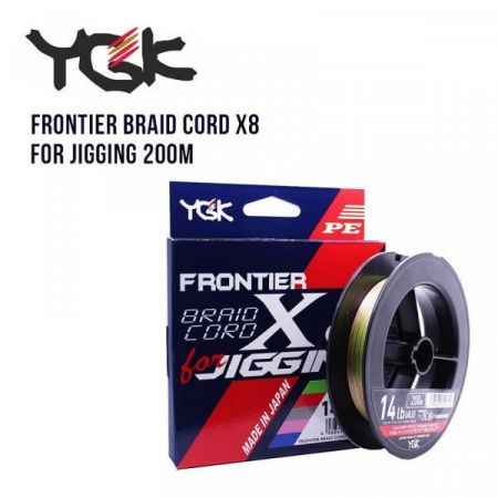 Шнур плетений YGK Frontier Braid Cord X8 for Jigging 200m