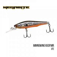 Воблер Megabite  Minnowing 65 SP MR (65 mm, 5.5 g, 1.5 m) - магазин Fishingstock