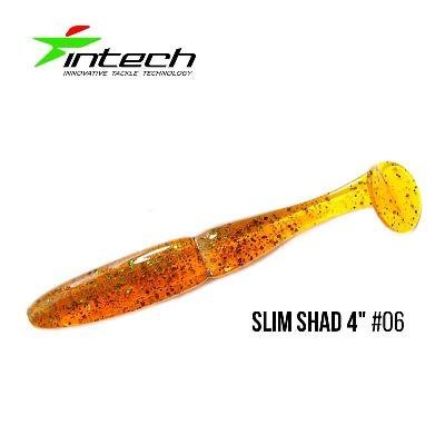 Приманка Intech Slim Shad 4 "(5 шт)