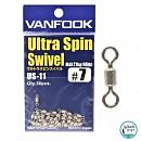 Вертлюг Vanfook US-11 Silver (36шт)
