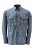 Рубашка Simms Guide Shirt Steel Blue