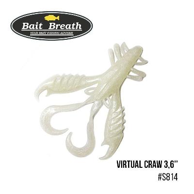 Приманка Bait Breath Virtual Craw 3,6'' (8шт.)