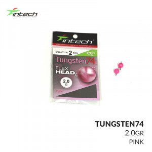 Розбірний груз Intech Tungsten 74 Gloss Pink UV